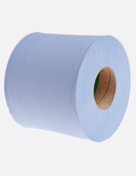 Centre Feed Rolls 2 Ply 375 Sheets Blue 1 x 6